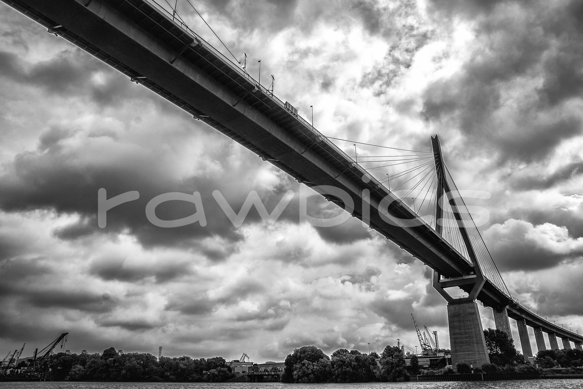 Freiburg blaue Brücke