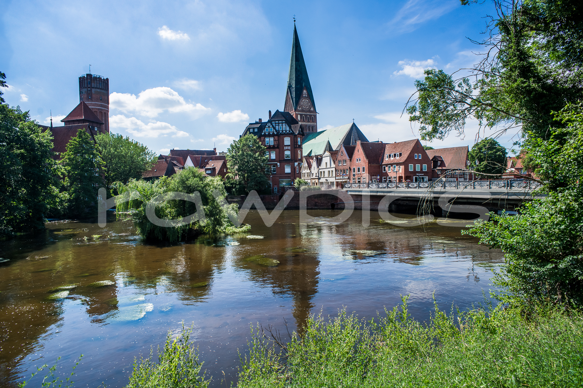 Freiburg blaue Brücke