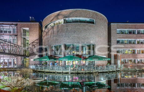 Abendveranstaltung - Das Rahaus by night Ausstellung: Garbsen entdecken. Foto: rawPics